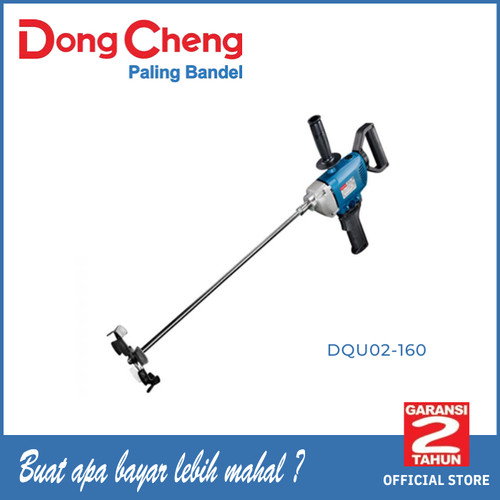 [EZM.5400112] Mesin Pengaduk Cat Mixer Dongcheng DQU02-160