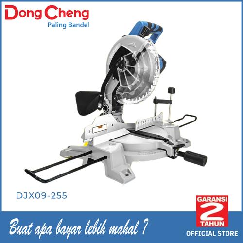 [EZM.5400128] DongCheng DJX09-255 Miter Saw 10" Gergaji Aluminium Mitersaw
