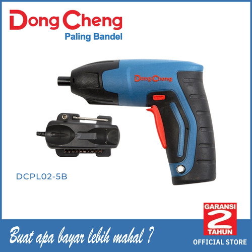 [EZM.5400138] Mesin Screw Driver Cordless DongCheng DCPL02-5 B