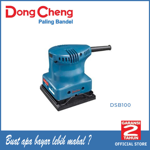 [EZM.5400141] Mesin Amplas Kotak Orbital Sander  DongCheng DSB100