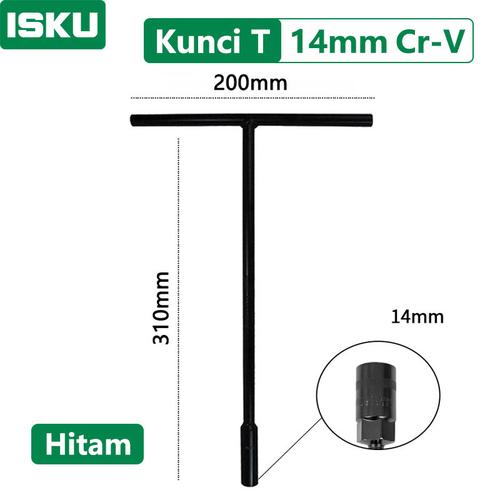 [EZM.5500132] ISKU kunci sok t kunci sock t 14 mm /t-type sockte 14 mm konci socket t original