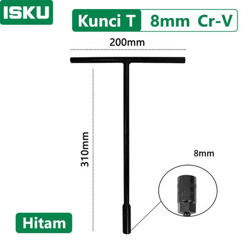 [EZM.5500135] ISKU kunci sok t kunci sock t 8 mm /t-type sockte 8 mm konci socket t original