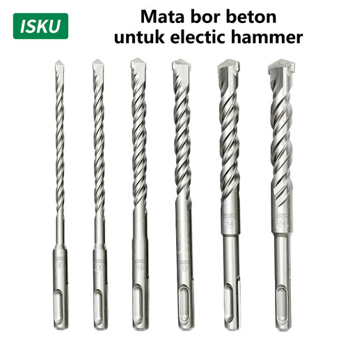 [EZM.5500138] Mata Bor Listrik SDS Plus untuk Beton drill bit sds plus 6 8 10 12 14 16 mm