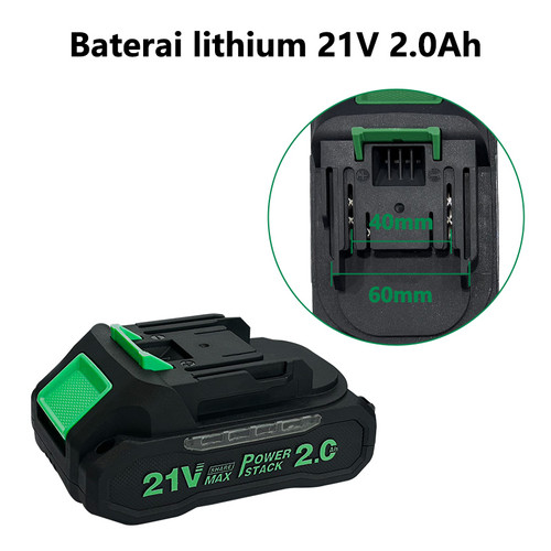 [EZM.5500152] ISKU Mesin Bor Lithium Mulitifungsi 12V 1500mAh Battery/Lithium