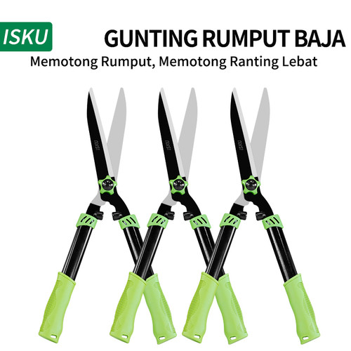 [EZM.5500229] ISKU Gunting Rumput Taman Gunting tanaman gunting pangkas daun rumput
