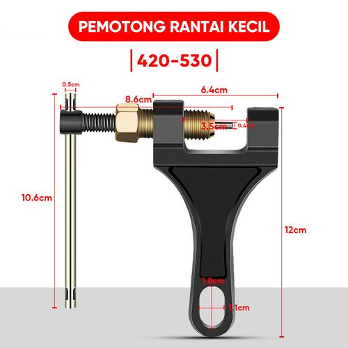 [EZM.5500231] ISKU isku alat pemotong rantai sepeda motor termurah/chain breaker