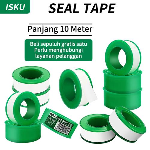 [EZM.5500275] ISKU seal tape sealtape Selotip isolasi pipa keran lakban keran siltip