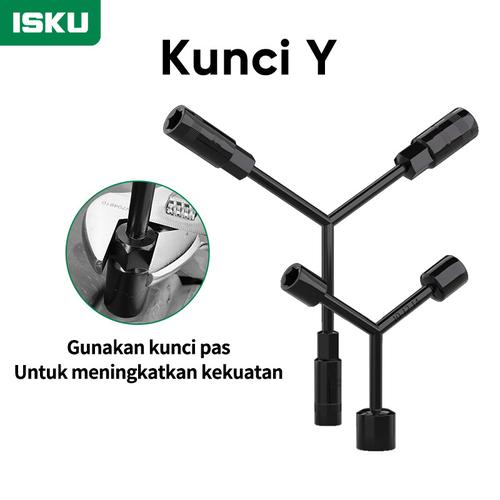 [EZM.5500279] ISKU kunci sok y dan kunci sock y 8 mm 10mm 12mm 14mm