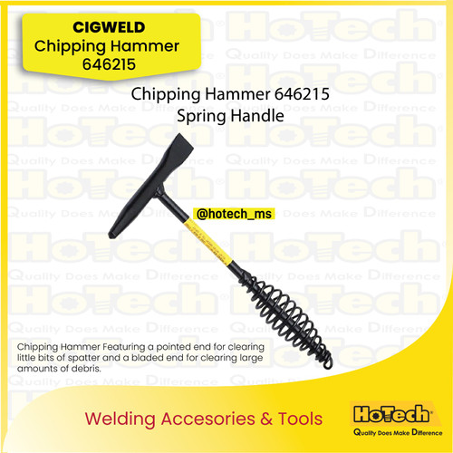[EZM.5600013] CIGWELD Chipping Hammer – Spring Handle 646215 | CIGWELD Chipping Hammer 646215 | Chipping Hammer 646215 Cigweld