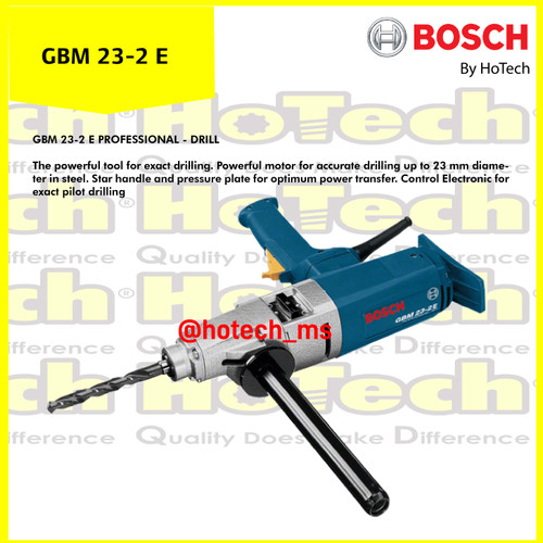 [EZM.5600044] BOSCH GBM 23-2 E | Bosch  Rortary Drill | Mesin Bor Besi & Kayu