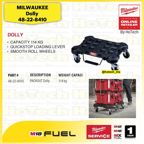 [EZM.5600108] MILWAUKE Flat Dolly 48-22-8410 | Roda Angkut Kapasitas 114 Kg