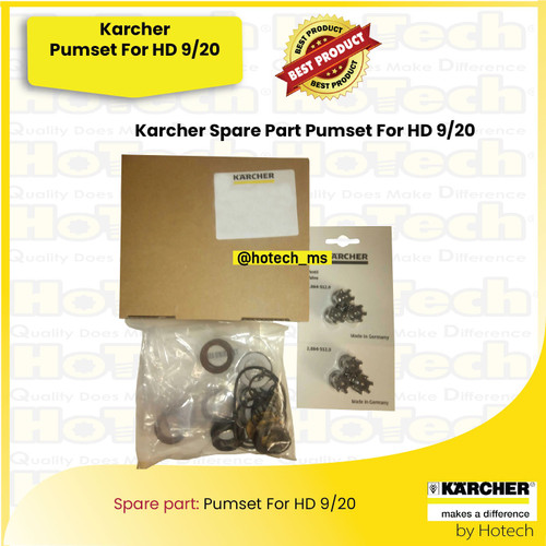 [EZM.5600112] Karcher Seal Pump Set For High Pressure Washer Professional For HD9/20