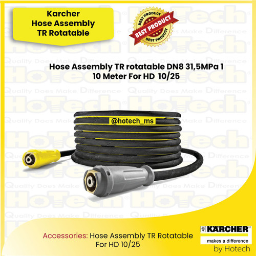 [EZM.5600115] HIGH PRESSURE Hose Assembly TR Rotatable DN8 31,5MPa 1, FOR HD 10/25 || KARCHER
