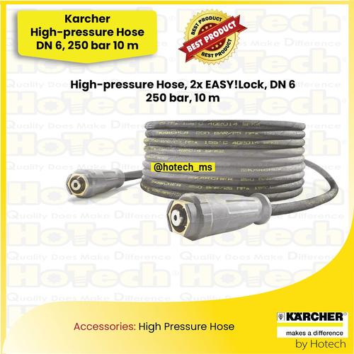 [EZM.5600144] Karcher High pressure hose, 2 x EASY!Lock, DN 6, 250 bar, 10 meter