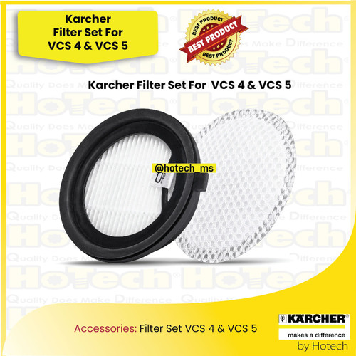 [EZM.5600147] KARCHER FILTER SET For VC4s&VCs5