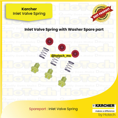 [EZM.5600172] KARCHER INLET VALVE SPRING | H.P  HEAD CLEANING HIGH PRESSURE