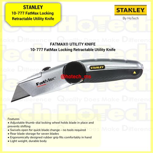 [EZM.5600212] STANLEY CUTTER | 10" 10-777-22 FatMax Locking Retractable Utility