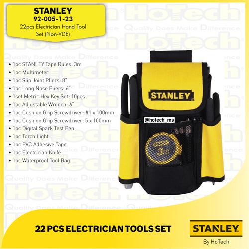 [EZM.5600323] Stanley 22pcs Electrician Hand Tool set | 92-005-1-23 STANLEY
