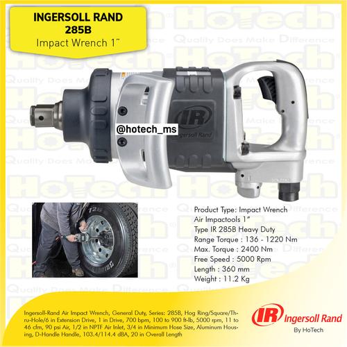 [EZM.5600348] Ingersoll Rand Air Impact Wrench 285B Series | IR 285B | 285B Series
