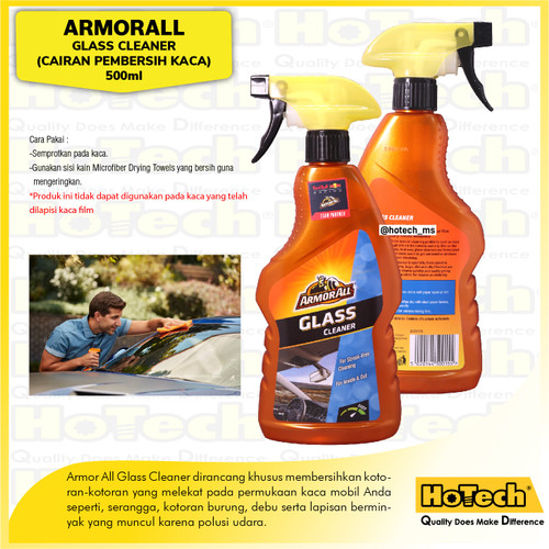 [EZM.5600451] Armor All Glass Cleaner Pembersih Kaca Mobil Motor Helm Jendela