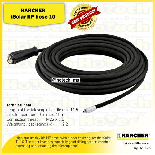 [EZM.5600520] Karcher Hose Solar DN6 M22 High Pressure For Professional Series