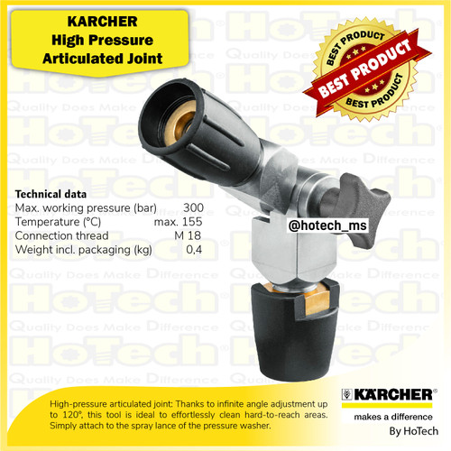 [EZM.5600521] Karcher High Pressure Articulated Joint M18 For Professional Series