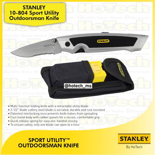 [EZM.5600587] STANLEY | 10-804 Sport Utility Outdoorsman Knife | Pisau