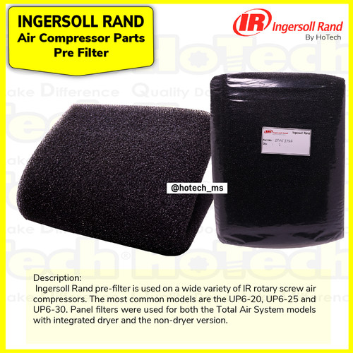 [EZM.5600597] Sparepart Air Compressor IR | Pad Filter Ingersoll Rand Sparepart