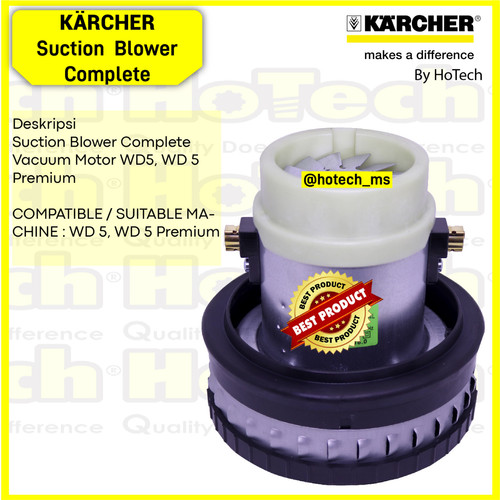 [EZM.5600606] Karcher Suction Blower Complete For Industrial Vacuum Cleaner