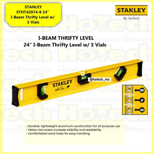 [EZM.5600618] STANLEY | STHT42074-8 24” I-Beam Thrifty | Alat Ukur