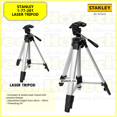 [EZM.5600622] STANLEY | 1-77-201 LASER TRIPOD | TRIPOD LASER PENGUKUR