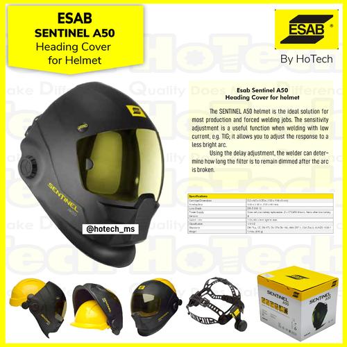 [EZM.5600644] Esab Auto Welding Helmet Sentinel A50 Auto-Lens 5-13 | Sentinel A50