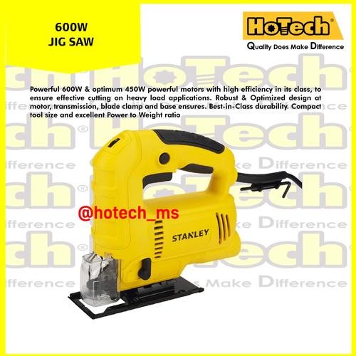 [EZM.5600730] STANLEY|600W JIG SAW|SJ60 GERGAJI LISTRIK