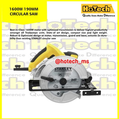[EZM.5600744] STANLEY | SC16 1600W 190MM | CIRCULAR SAW