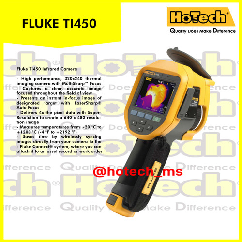 [EZM.5600793] Fluke Kamera Inframerah Fluke Ti480 PRO | Fluke Ti480 Pro