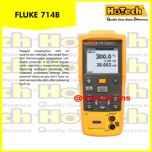 [EZM.5600806] Fluke 714B Thermocouple Calibrator