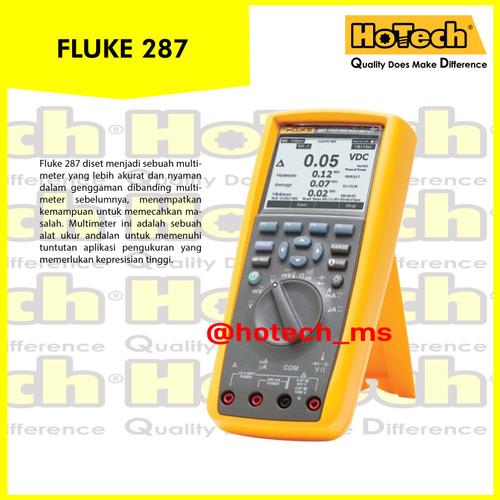 [EZM.5600812] Fluke 287 True-rms Electronics Logging Multimeter with TrendCapture