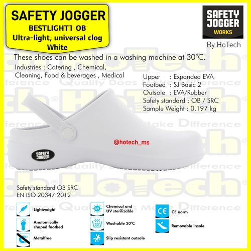 [EZM.5600816] Safety Jogger Bestlight White | Sepatu Safety Jogger Bestlight White