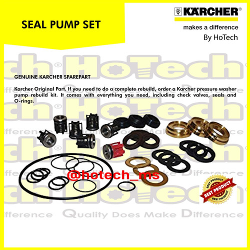 [EZM.5600820] Karcher Seal Pump Set For High Pressure Washer Professional
