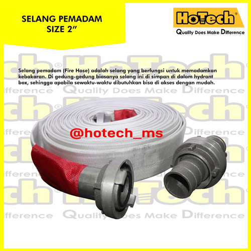 [EZM.5600822] Selang Pemadam Fire Hose size 2.5 Inch x 15 meter c/w Coupling Storz