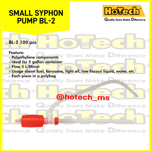 [EZM.5600829] ASANO | SMALL SYPHON PUMP | POMPA TANGAN MINYAK OLI SIPHON KECIL
