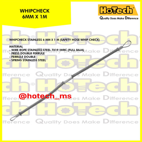 [EZM.5600839] Whipcheck size 6 mm x 1 meter