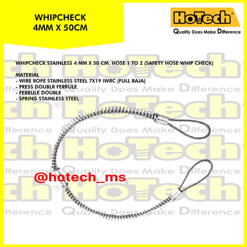 [EZM.5600840] Whipcheck size 4 mm x 50 cm
