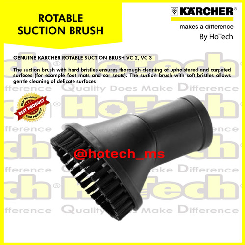 [EZM.5600841] Karcher Round Brush For Vacuum Cleaner