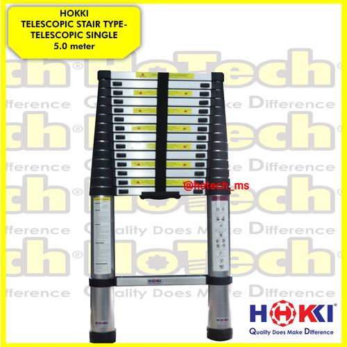 [EZM.5600864] Tangga Teleskopik With Finger Protection 5.0M | Tangga Telescopic 5.0M