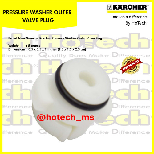 [EZM.5600869] Karcher Valve Plug High Pressure Cleaner