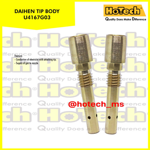[EZM.5600874] Tip Body 350A | OTC DAIHEN | For Mig Torch Welding Machine
