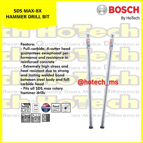 [EZM.5600881] Mata Bor Beton SDS max-8X 12 mm | BOSCH | size 12 x 800 x 940 mm