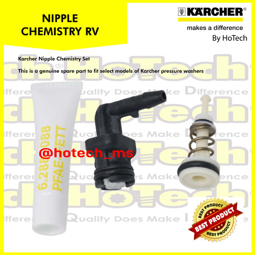 [EZM.5600891] Karcher Spare Part Set Nipple Chemistry For High Pressure Washer