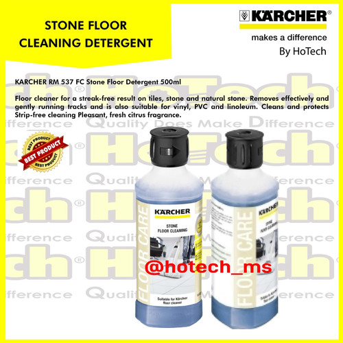 [EZM.5600892] KARCHER STONE FOOR CLEANING RM 537, 500ML FOR FLOOR CLEANER FC 3 FC 5